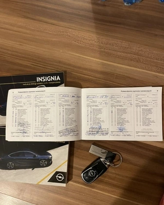 Opel Insignia cena 49500 przebieg: 378000, rok produkcji 2018 z Bytów małe 497